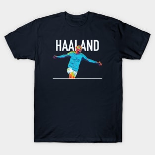 Erling Haaland In Wpap Pop Art T-Shirt